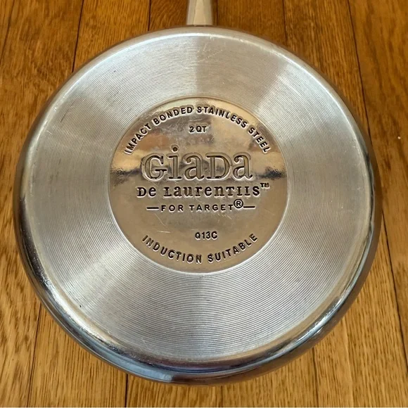 On hold Stainless Steel 2Q Saucepan Giada De Laurentiis for Target - Picture 9 of 10